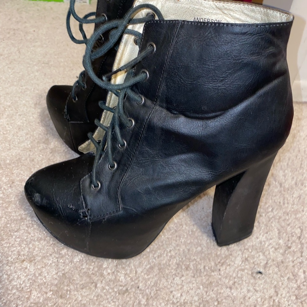 Bootie heels